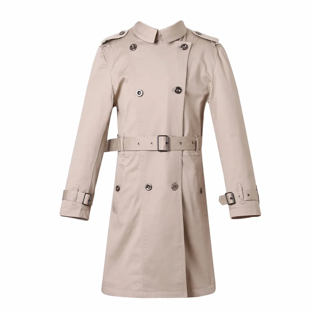 Детский тренчкот весенняя куртка ветровка для девочек длинная парка верхняя