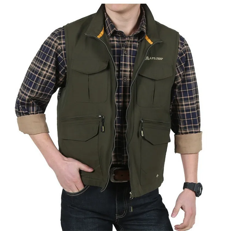 mens casual vest with jeans