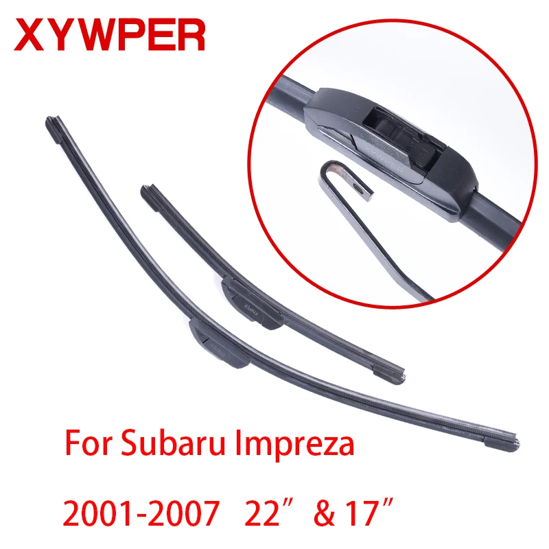 XYWPER Wiper Blades for Subaru Impreza 2001 2002 2003 2004 2007 22"&17