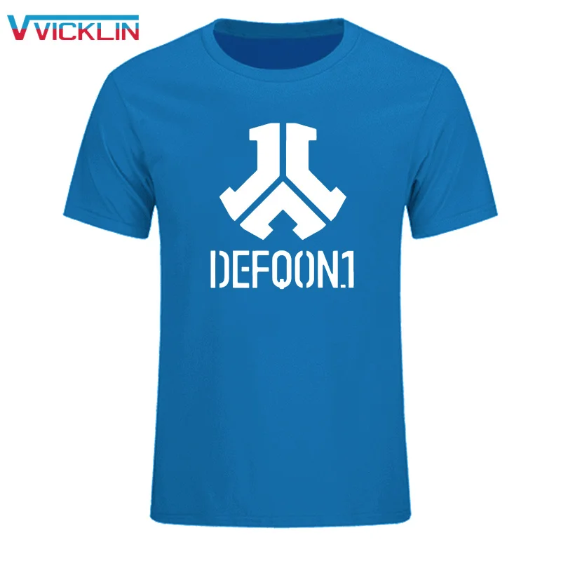Defqon 1 дизайнерская футболка из чистого хлопка мужские футболки с принтом в стиле хип-хоп Мужская рубашка с коротким рукавом футболки модные повседневные футболки XS-XXL