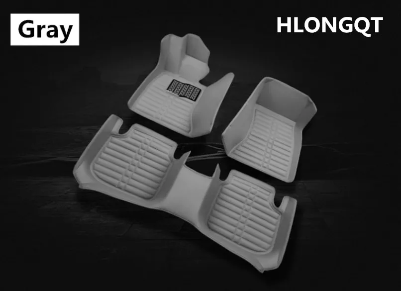 

HLONGQT Auto Floor Mats For Ford Edge 2009-2016 Foot Step Mat High Quality Water Proof Solid Color Mat Free shipping