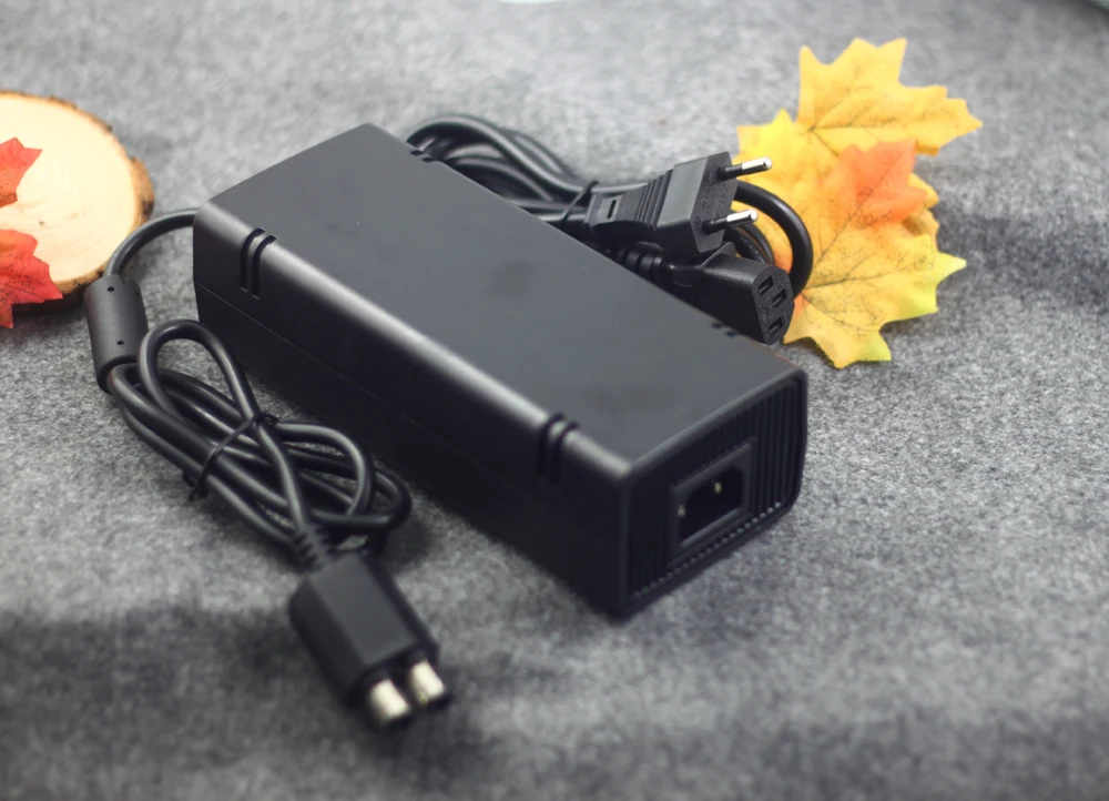 135W EU Plug AC Adapter for Xbox 360 Slim Microsoft Power