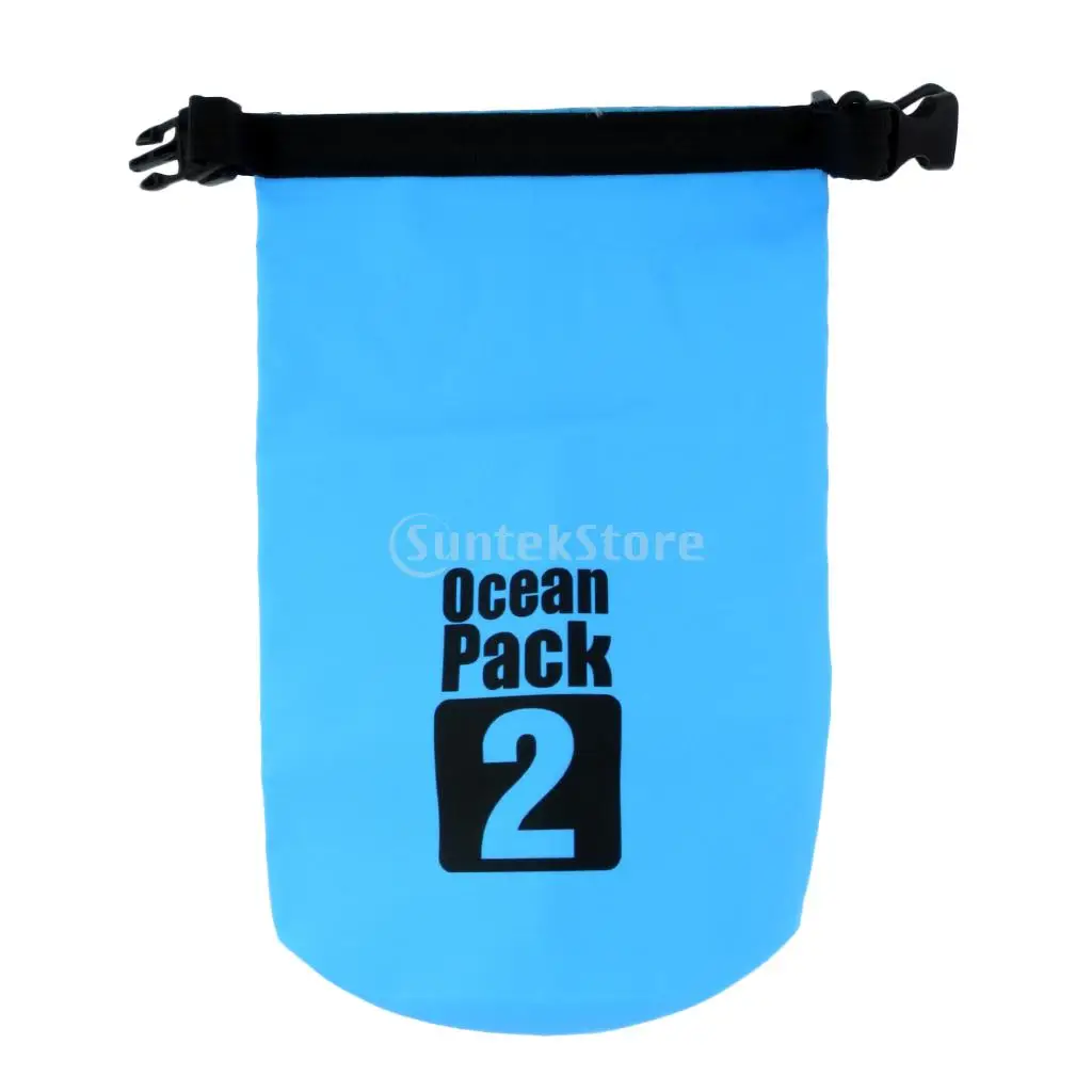 2L Ultralight Portable Waterproof Dry Bag Stuff Sack for Kayak/Boat/Canoeing/Fishing/Sailing/Camping/Hiking/Travel/Floating