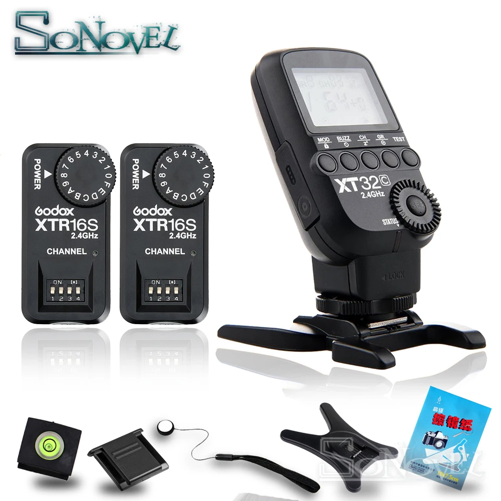 Godox XT32C 2 4G беспроводной 1/8000s высокоскоростной синхронизирующий триггер для