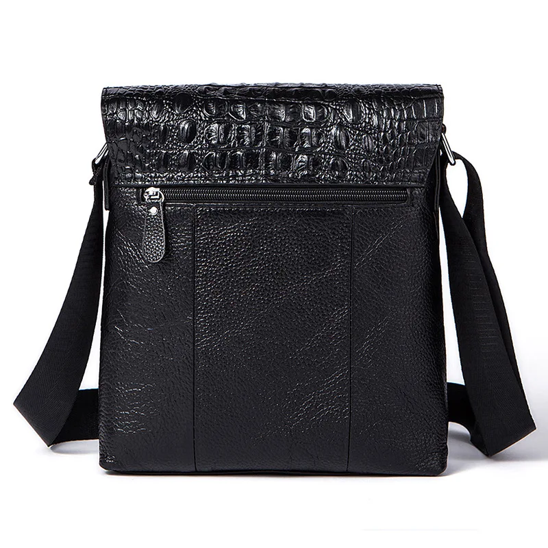 الموضة جلد طبيعي الأعمال حقيبة عارضة نمط تمساح حقيبة الكتف حقيبة crossbody البقر الطبيعي أكياس رسول