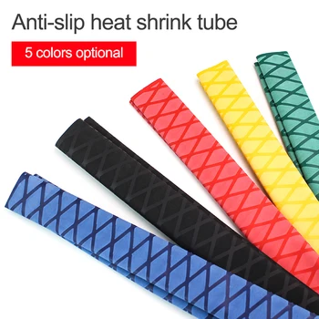 

Non-slip Heat Shrink Wrap Tubing Fishing Rod DIY 5 colors 1M Handle Insulation Waterproof Racket Handle Grip