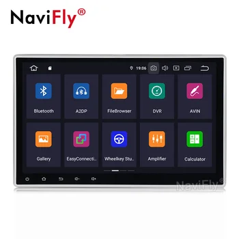 

NaviFly Universal Android 9.0 10.1" 2Din Car GPS dvd Touch screen GPS Multimedia Player For Nissan TOYOTA Kia RAV4 Honda Hyundai