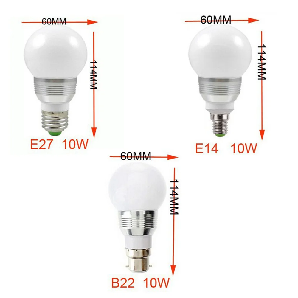 E27 E14 B22 RGB светодиодный лампы полный Цвет светодиодный светильник AC85-265V 110 В 220 В светодиодный шарика с Дистанционное управление клуб stage light DF