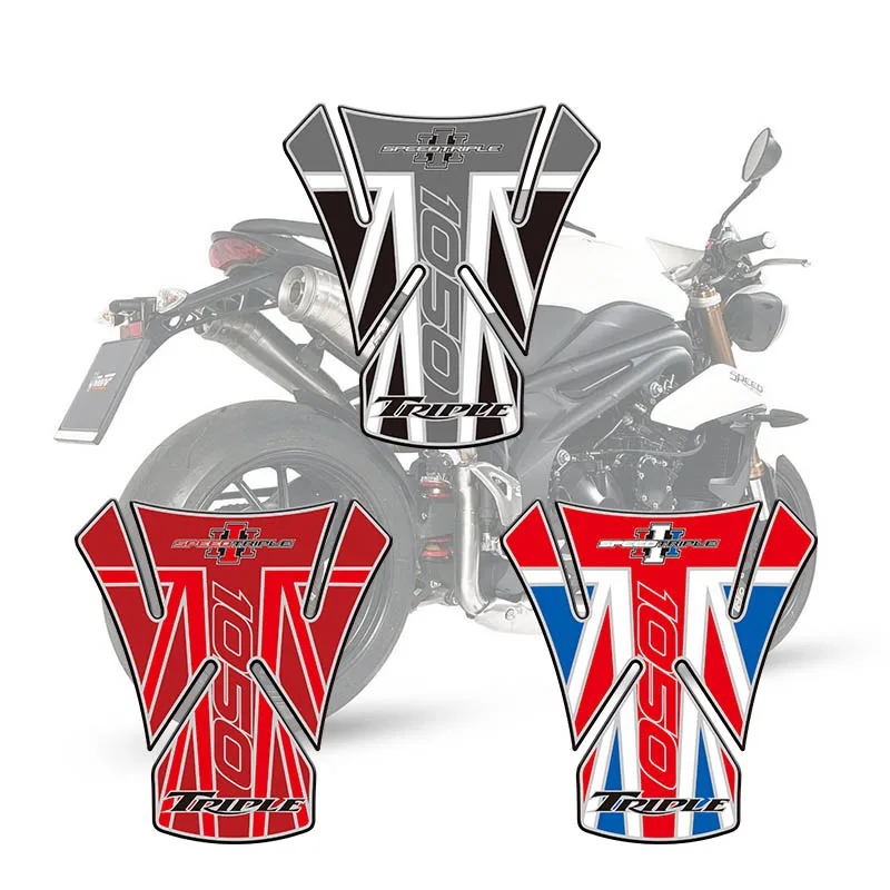 3d-наклейка на бак для Speed Triple 1050 2005 - 2016 06 07 08 09 10 11 12 13 14 15 | Автомобили и мотоциклы