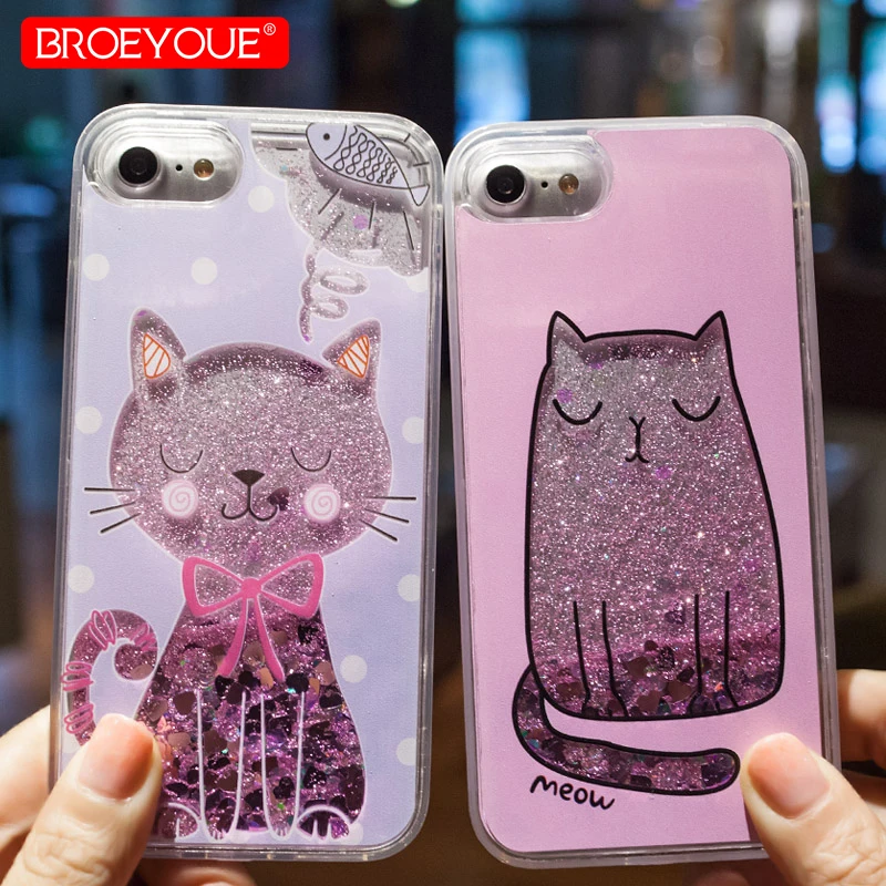 

Liquid Glitter Case For iPhone XS Max Case 5 5S SE 6 6S 7 8 Plus Cases For iPhone 7 8 6 6S 5 5S 5E Case For Quicksand TPU Coque