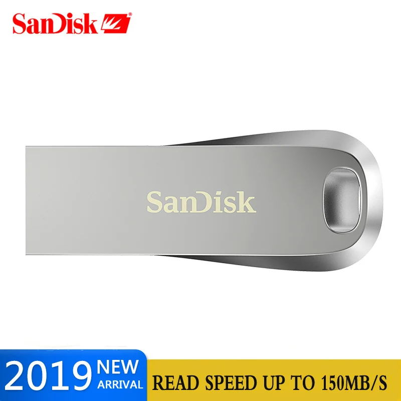 SanDisk 256GB USB 3 1 флеш накопитель 128GB 64GB память 32GB 16G U disco металлическая Клава для