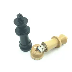 Оптовая продажа деревянные шахматы Одежда высшего качества USB 2.0 USB накопитель 4 ГБ 8 ГБ 16 ГБ 32 ГБ 64 ГБ международный шахматный флешки usb memory stick
