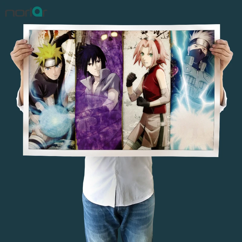 Naruto Shippude HD Canvas prints Painting Home Decor Picture Wall art 12"x30"