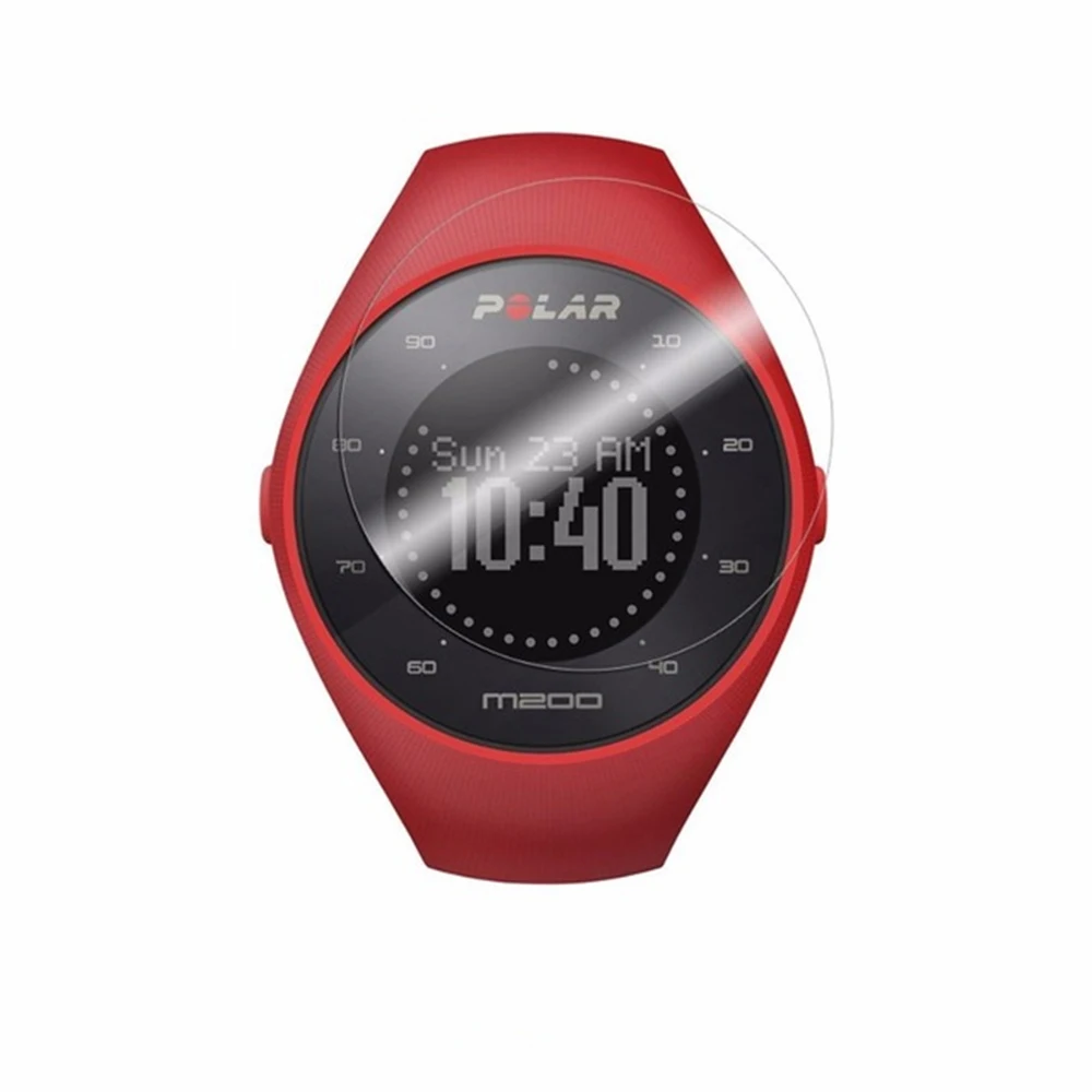

For Polar M200 Smart Watch Accessories Clear LCD Screen Protector Guard Cover Soft Shield Film Skin