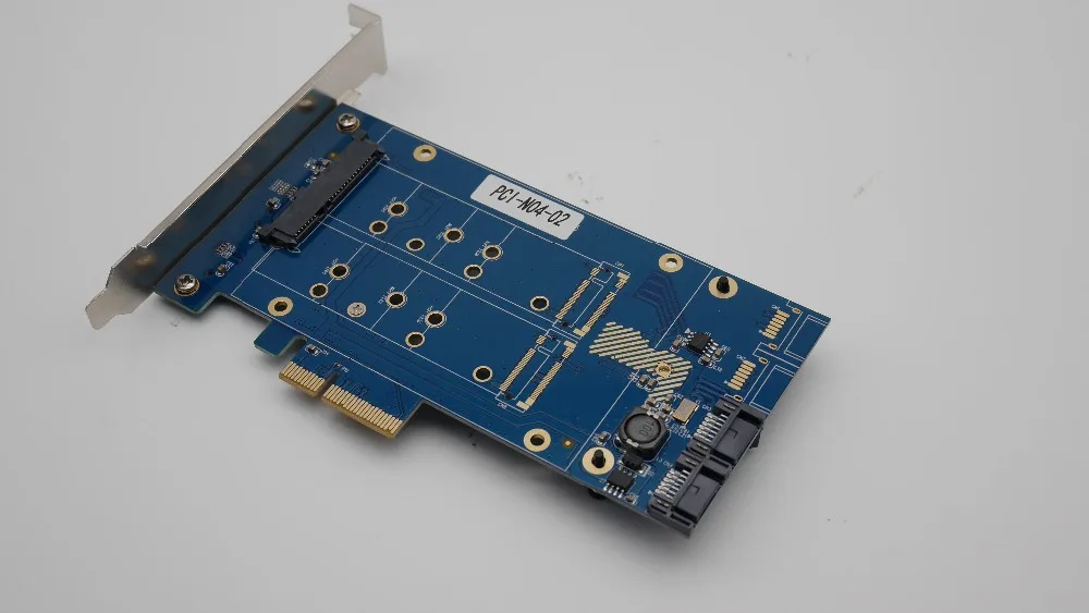 

ARUENTEX SATA Riser x4 PCIe to 2.5" SATA 3.0 +SATAIII RAID Card HyperDuo SATA port multiplier alibaba express
