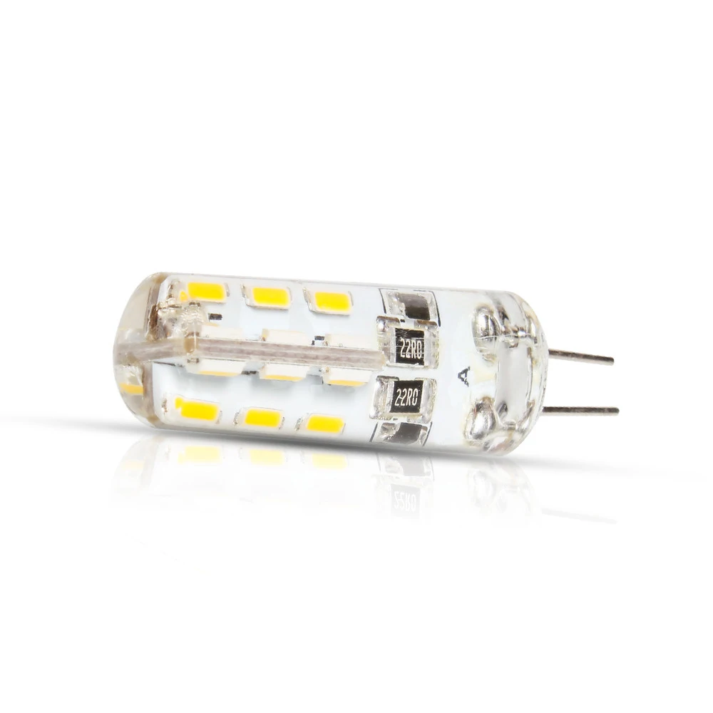 5 шт/лот G4 DC12V 3 Вт Светодиодный светильник 24 светодиодный s SMD 3014 Светодиодный светильник-кукуруза для хрустальной лампы Светодиодный прожектор лампы теплый/холодный белый