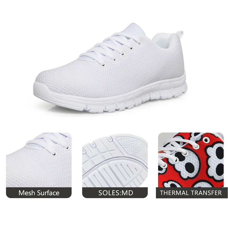 Rouge Lèvres De cc3286aq 2017 Aq cc3290aq Léger À Custom Casual Forudesigns Plates cc3288aq Mignon Femmes Automne cc3287aq Femme Rose Chaussures Motif 3d Respirant Appartements w6x0Y7nR