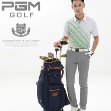 Новинка, Pgm, Мужские дышащие штаны для гольфа, много цветов, эластичные брюки, одежда для гольфа, полная длина, Тонкие штаны, размер XXS-XXXL, D0357