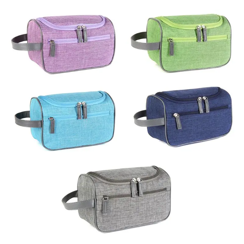 

Fashion Travel Wash Bag Men Women Toiletry Organizer Pouch Hanging Cosmetic Bag Makeup Holder Storage Handbag Case 5 Colors