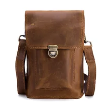 Chest Bag Men Crossbody Bags Cow Leather Vintage Designer Handbag Flap Messenger Bag Genuine Leather Chest Bag Men Crossbody Bags Cow Leather Vintage Designer Handbag Flap Messenger Bag Genuine Leather