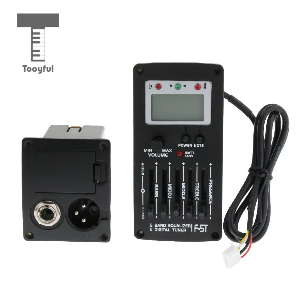 Acoustic Guitar EQ Preamp Pickup System with Volume Control for Guitar Players Gift