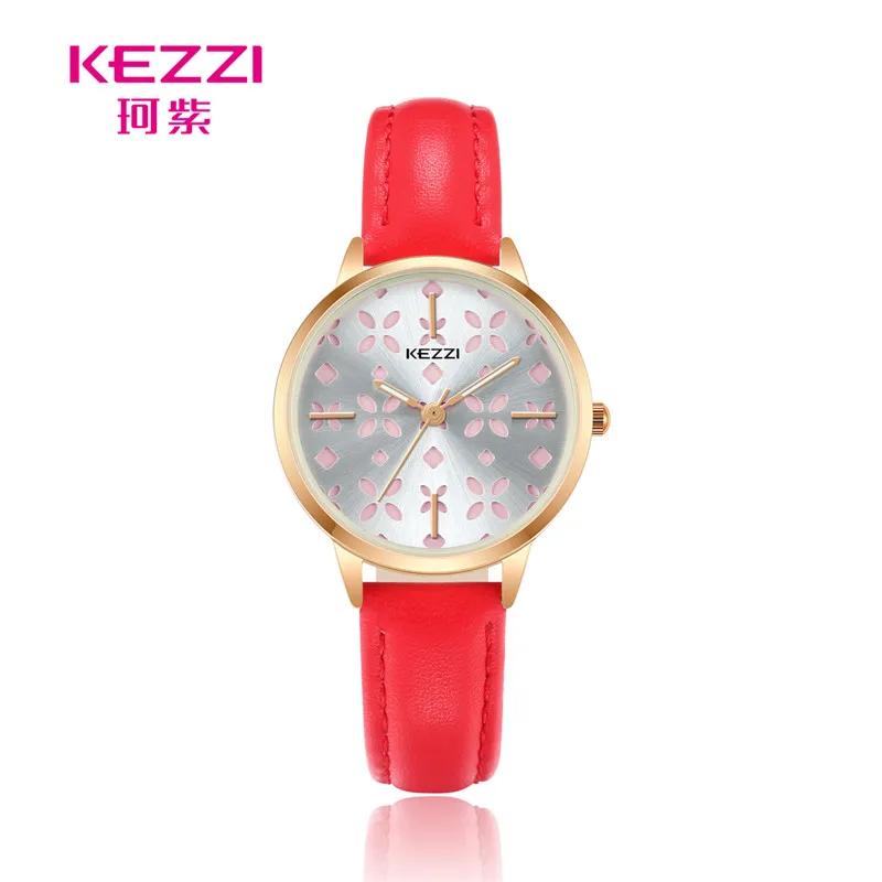 

KEZZI Top Brand Watch for Kids Girls Lovely Children Watches Leather Quartz Wristwatches Girl Watch Boys Kids Montre Fille