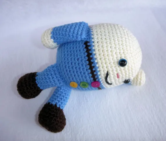 Вязаная крючком кукла амигуруми игрушка погремушка ручной работы|toy rattle|rattle toysdoll