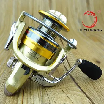 

2017 New Arrive!!!!LIEYUWANG 12 + 1BB Spinning Fishing Reel with Exchangeable Handle for Casting Line