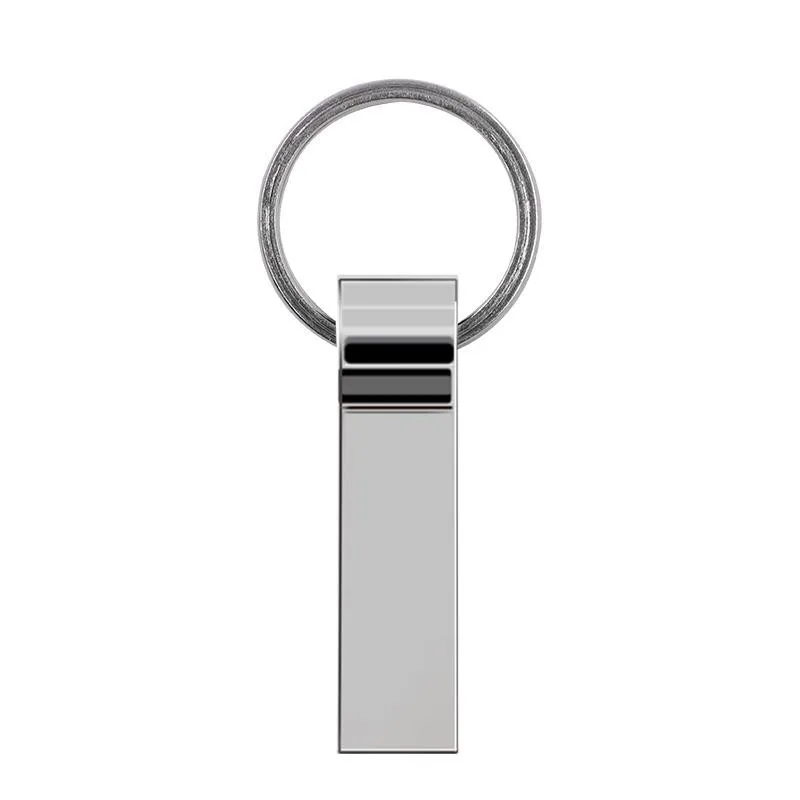 VicSoul USB флеш-накопитель металлический брелок в форме USB палка флеш-накопитель Флэшка накопитель 16 г 32 г 64 г 128 г ручка-накопитель USB 2,0 Щепка