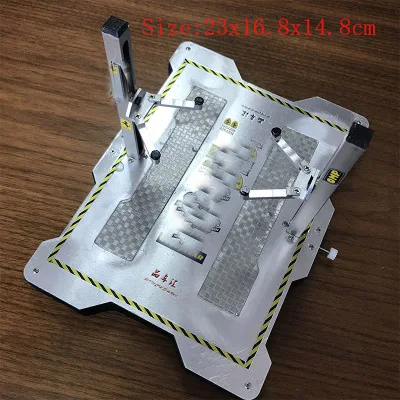 Simple green 1:18 сплав модель автомобиля обслуживание сцена гараж ремонт подъемная станция DIY сцена - Цвет: Simple green