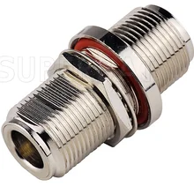 Superbat 5 шт. N радиочастотный адаптер разъем Jack N-N Jack Кабельный разъем с уплотнением коаксиальный разъем