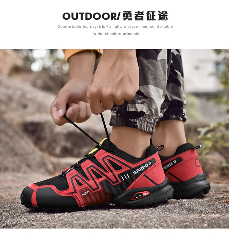 Горные мужские ботинки для скалолазания дышащие кроссовки уличные пары весна лето треккинговые ботинки легкие кроссовки для бездорожья