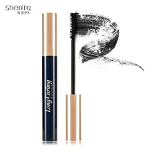 Шерффи пчелиный воск натуральный 3D волокно водостойкая Черная тушь для ресниц Rimel крепление Алиса тонкий шпилька прозрачная длинная завивка тушь для ресниц Макияж