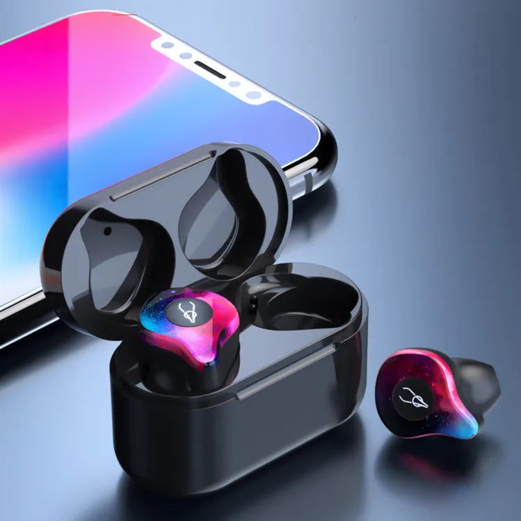 TWS 5 0 bluetooth гарнитура с многофункциональными беспроводными наушниками HIFI