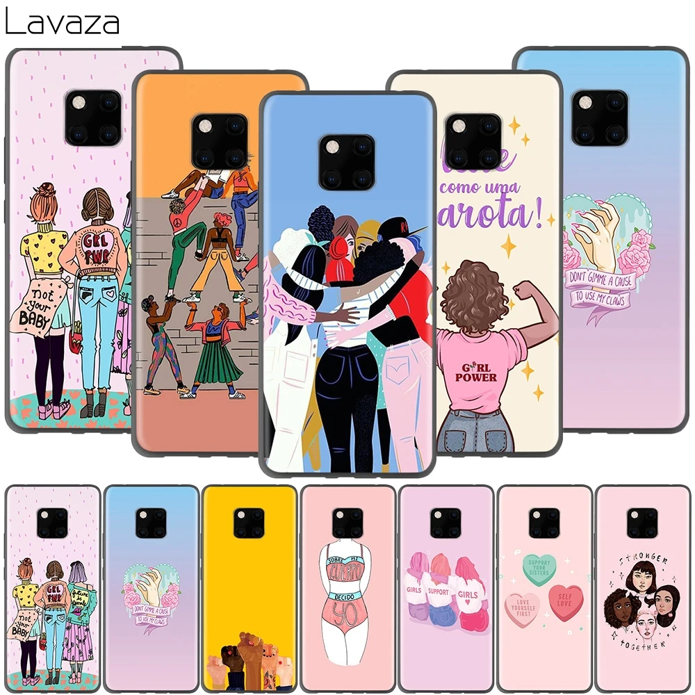 Эстетичный минималистичный женский чехол Lavaza для Huawei Honor 10 9 8 8x 8c 7x 7c 7a Note Nova 3 3i Lite Y9