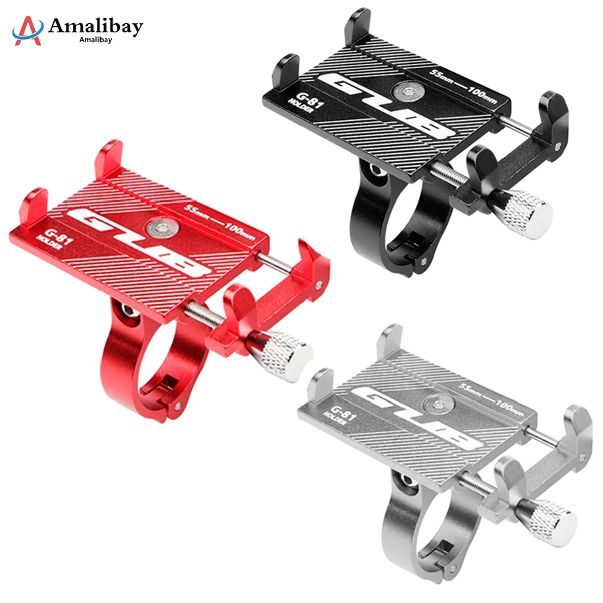 Xiaomi M365 Adjustable Anti-Slip Mobile Phone Stand Holder M365 Pro Electric Scooter Qicycle EF1 Handlebar Mount Bracket Rack