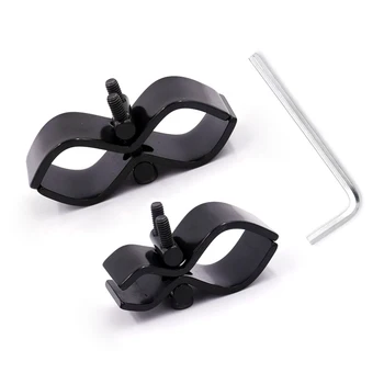 

1Pair 2 pcs Tactical Adjustable Dual Barrel Ring Scope Mount Holder For Telescope Clamp Flashlight Torch Laser Sight Hunting