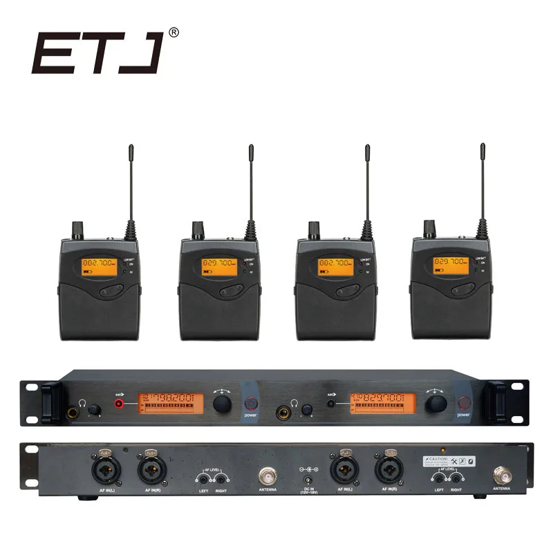 

In Ear Monitor Wireless System Professional for Stage Performance SR2050 IEM 4 Receiver For Stage Bodypack Monitor