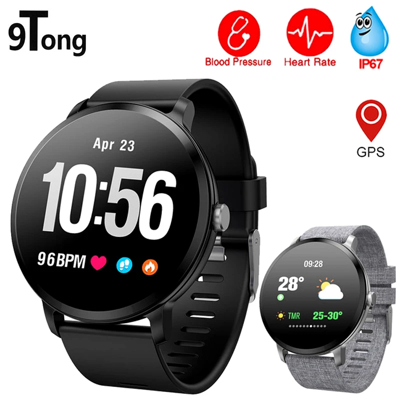 

9Tong New Smart Activity Tracker Fitness Bracelet Heart Rate Smartwatch Smart Bracelet Band rel gio inteligente for Adult