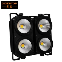 Крытый Led COB 4 глаз фон студийный свет без мерцания Высокая частота обновления мини-сценический зритель свет Gigertop