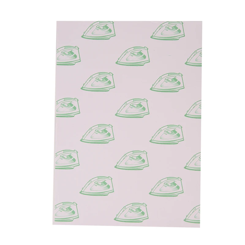 

Hot 10 Sheets Practical Paper For Inkjet A4 Iron On Transfer Paper Heat Print Transfer Paper For Light Color Cotton-mixed Fabric