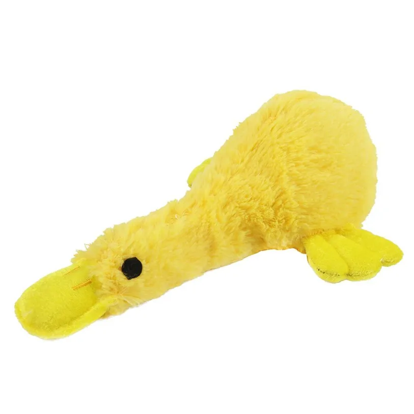 Plush Duck Shape Pet Squeak Toys Sound Play Dog Toys For Small Large Dogs Cats Puppy Molar Chew Toys Pet Supplies 40DC27 (4)