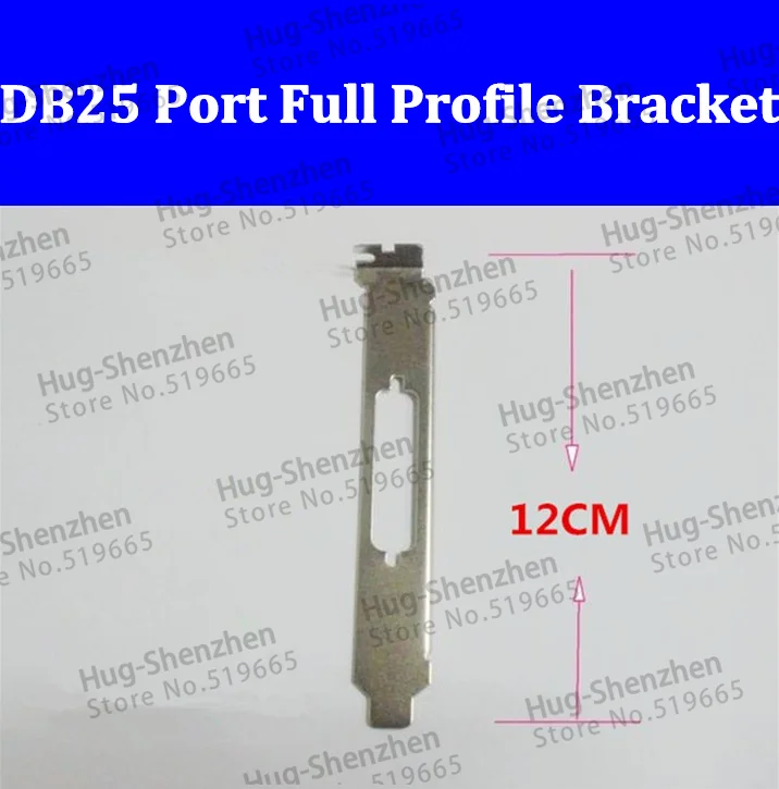 Porta Paralela Pci-e Perfil Completo Suporte 50 Pçs – Lote Db25 Lpt Pci
