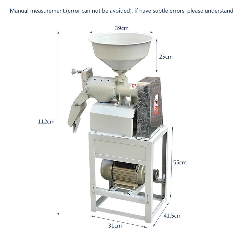 Электрический рисовый Huller фрезерный станок рисовый Шеллер лущильный станок рисовый пилинг устройство с мотором 1460r/мин 2.2KW