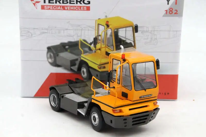 1:50 Terberg специальные YT182 транспортные средства трейлер голова литья под давлением игрушки модели автомобилей Коллекция Ограниченная серия