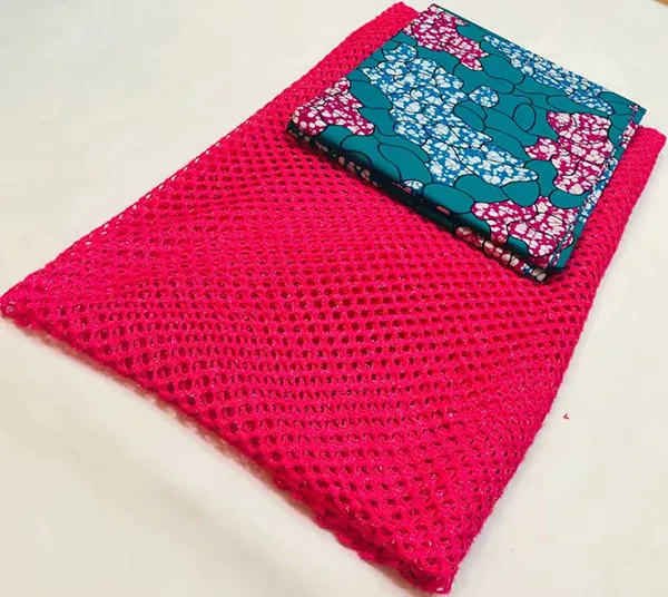 

3+2.5yards cotton java wax prints fabric swiss voile lace in switzerland african lace fabric dubai lace african fabric LJ-Z32