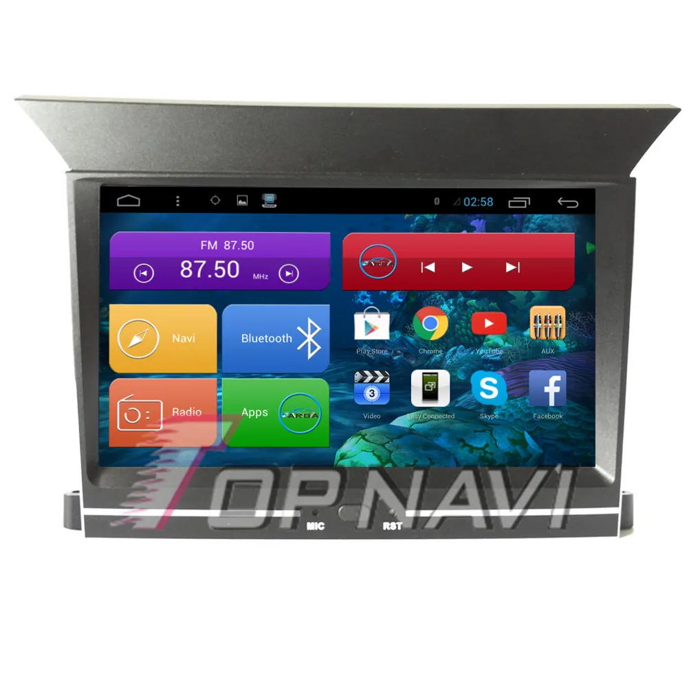Discount Topnavi 7" Quad Core Android 6.0 Car GPS Navigation for Pilot 2009 2010 2011 2012 Autoradio Multimedia Audio Stereo,NO DVD 8