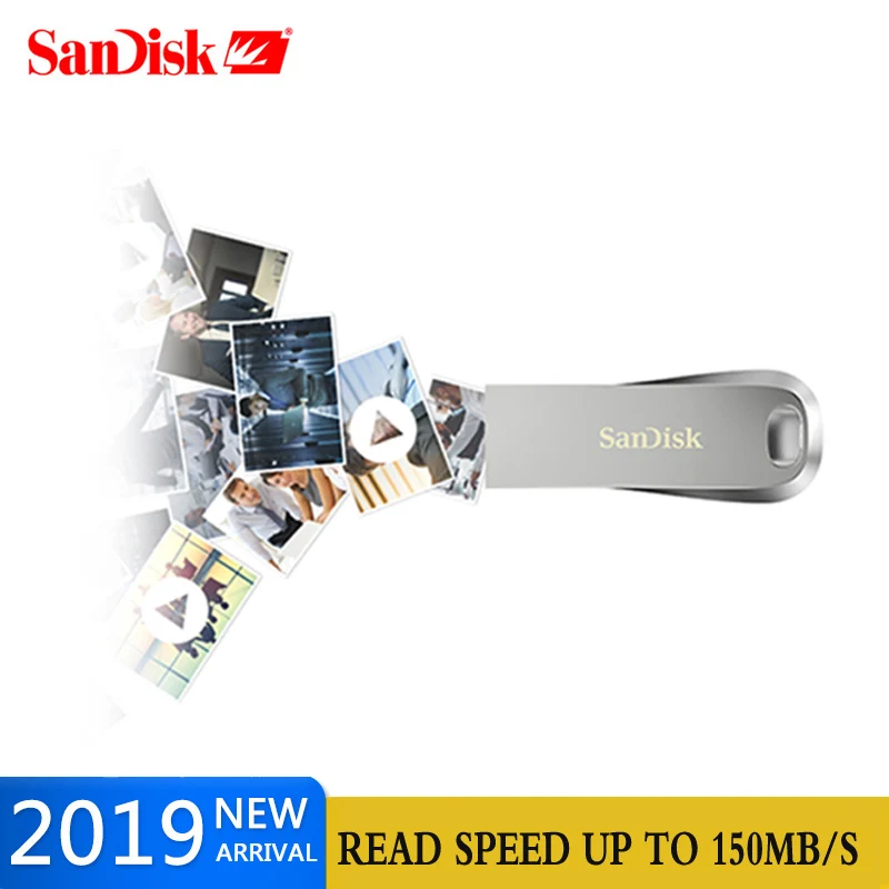 Двойной Флеш-накопитель SanDisk USB флэш-накопитель USB 3,1 256g 128g 64 ГБ 32 ГБ оперативной памяти, 16 Гб встроенной памяти, CZ74 150 МБ/с. USB 3,0 флеш-накопитель металлический u-диск флэш-накопитель флэш-диск для компьютера