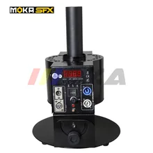 4 шт./лот светодио дный ночной клуб Co2 canon Spary 8-10 м DMX Эффект Co2 Колонка машина концерт машины