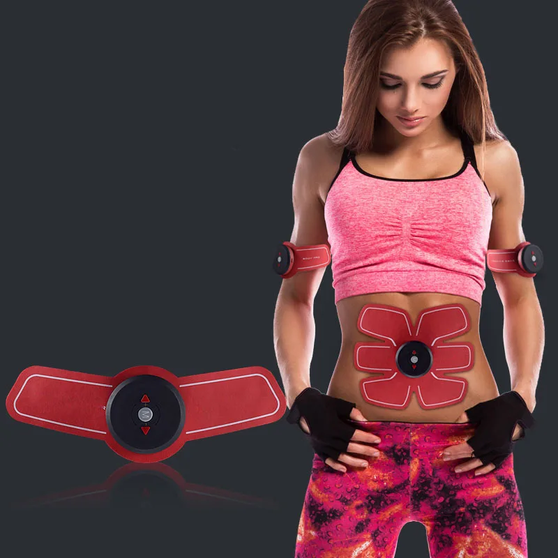 Wireless Smart EMS Abdominal Muscle Trainer Device Electric Body Massager Exerciser Stimulator Slimming Fitness Beauty Machine 3